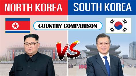 North Korea Vs South Korea Country Comparison Youtube