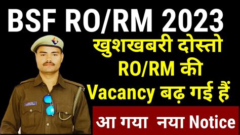 Bsf Hc Ro Rm Vacancy Update Bsf Vacancy Bsf Ro Rm