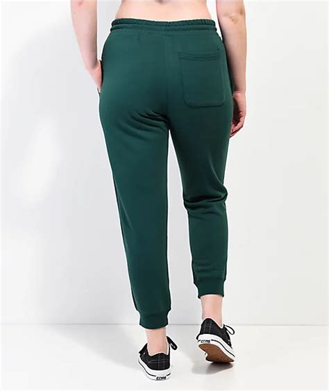 Converse Embroidered Classic Green Sweatpants