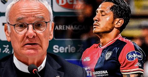 Gianluca Lapadula Claudio Ranieri Dt De Cagliari Habla De La Lesi N