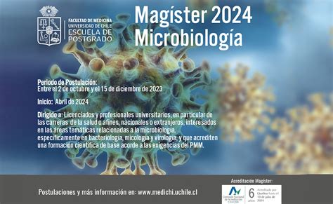 Programa De Magíster En Microbiología De La Facultad De Medicina U De Chile Somich