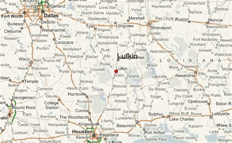 Lufkin Tx Zip Code Map - Map