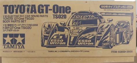 NEW TAMIYA TOYOTA GT One TS020 BODY PARTS SET EUR 118 29 PicClick IT