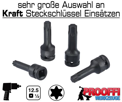 Torx Kraft Schlagschrauber Stecknuss T Steckschl Ssel Nuss T Profil