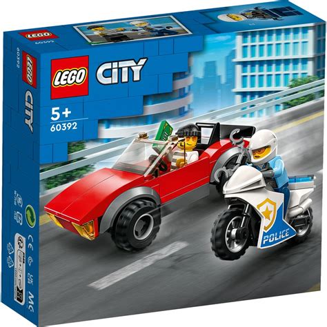 LEGO City Police Bike Car Chase 60392 | BIG W