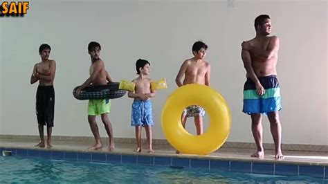 تحدي السباحه 😍🏊🏻وطرت فوووق 😂 Youtube