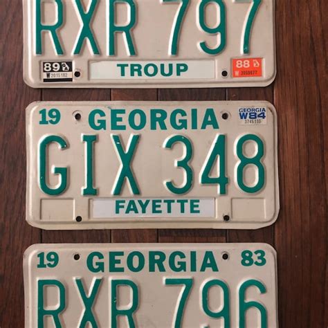 Vintage License Plates - Etsy