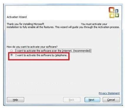 How To Activate Office Professional Plus Using Telephone Activation