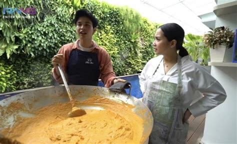 Tajir Melintir Nagita Slavina Masak Menu Buka Puasa Rendang Pakai