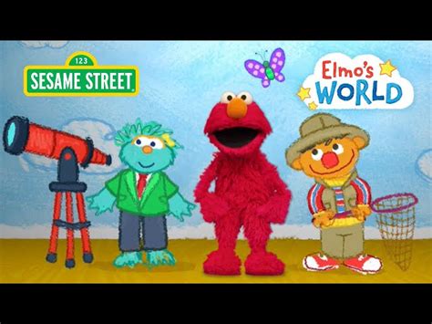 Sesame Street Elmo Learns About Science Elmos World Videos For Kids