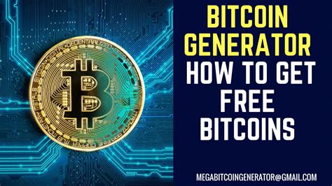 Bitcoin Generator How To Get Free Bitcoins Free Bitcoin Generator