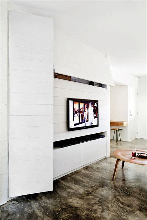 Feature Wall With Tv Console Atelier Yuwaciaojp