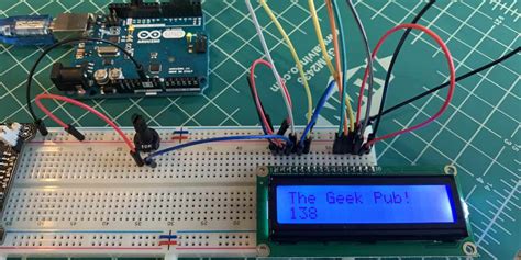 Arduino LCD Display Wiring - The Geek Pub