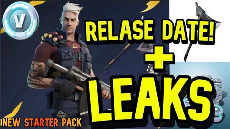 New Fortnite Starter Pack Leaks Date Centurian Pack Fortnite Youtube