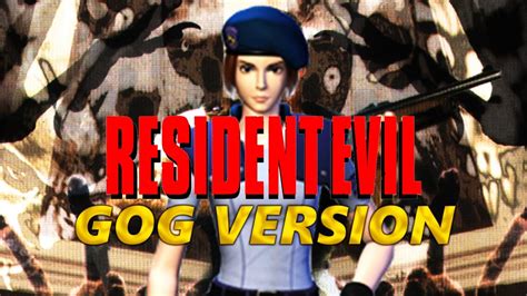 Resident Evil 1 Jill Walkthrough Gog Version 1440p60 Youtube