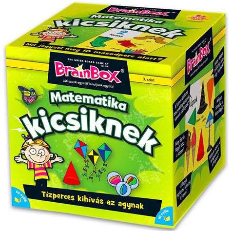 BrainBox Matematika kicsiknek Memóriajáték Játék hu Webáruház