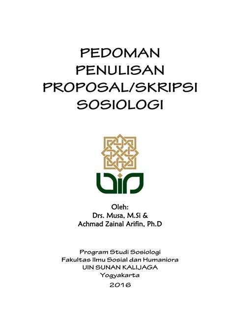 Contoh Proposal Sosiologi Coretan