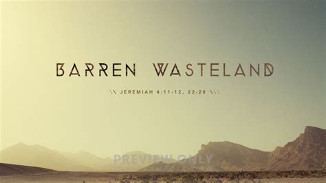 Barren Wasteland - Title Graphics | Igniter Media