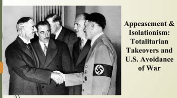 Appeasement & Isolationism (WWII) Lecture & Notes by Hankins History