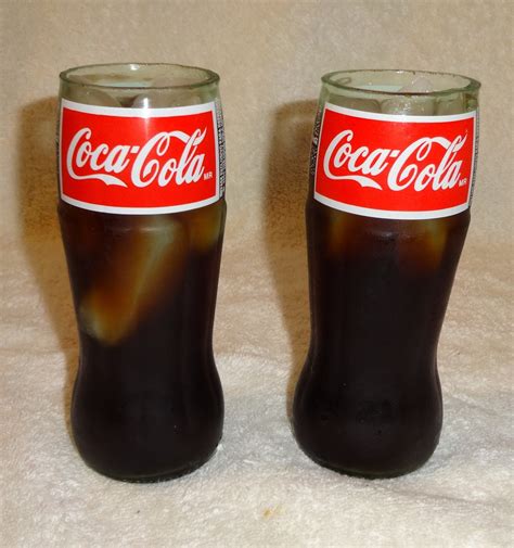 Coca Cola Bottle Drinking Glass