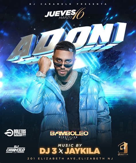 Dj Adoni Tickets Boletosexpress