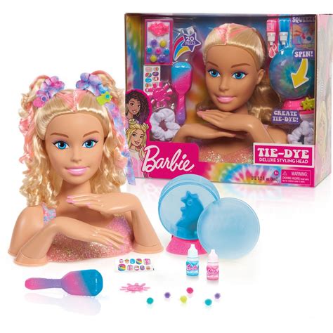 Barbie Tie Dye Deluxe Styling Head BIG W