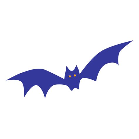 Purple Bat Flat Halloween PNG & SVG Design For T-Shirts