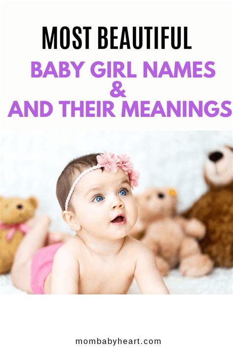 Most Beautiful Baby Girl Names and Their Meanings