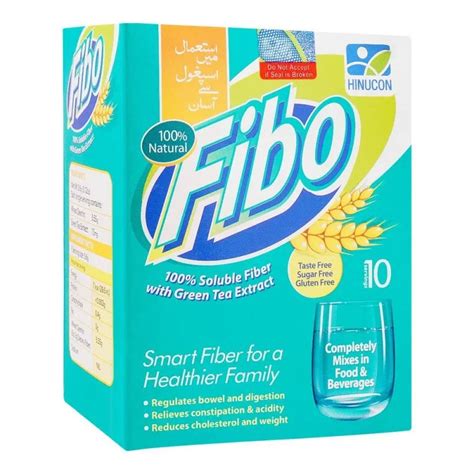 Buy Hilton Pharma Fibo Fiber Supplement 10 Pack In Pakistan