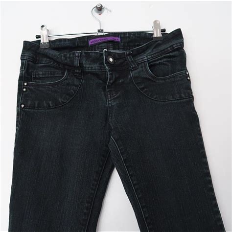 Y2k Bootcut Flared Leg Lowrise Jeans Size 8 With A Depop