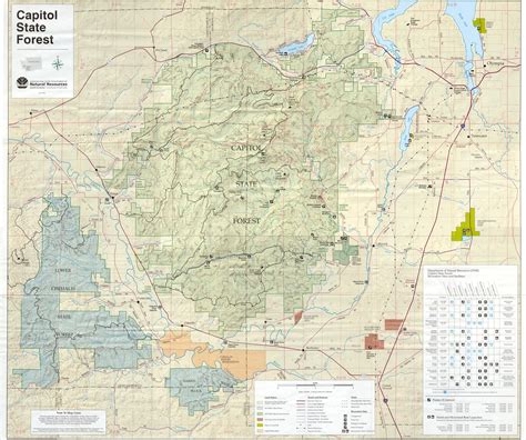 Olympia Capitol Map