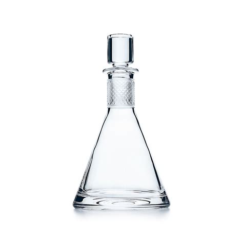 Diamond Point Conical Decanter In Crystal Glass Tiffany And Co