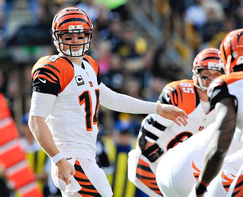 Andy Dalton Photos Bengals Vs Steelers Espn