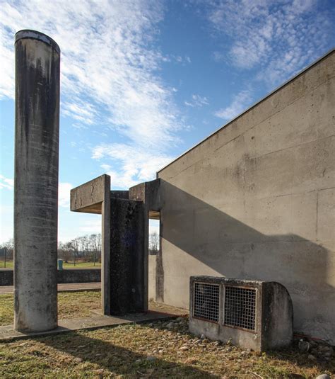 Le Corbusier Bâtiments de l écluse Kembs Niffer 1960