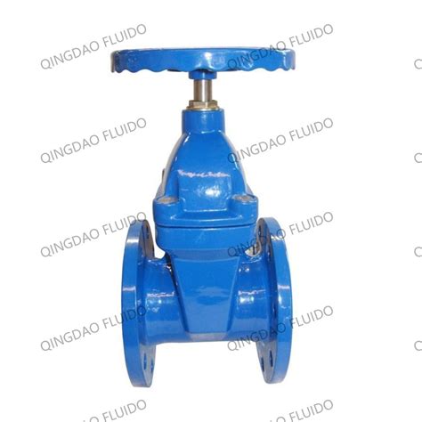 Ansi Ductile Iron Gate Valve Resilient Seat China Flanged Water Gate Valve 4 Inch And Flanged