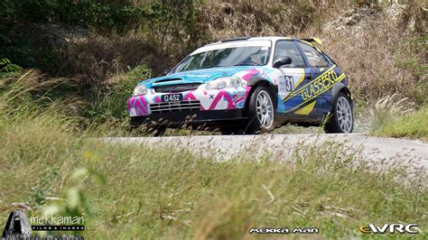 Thompson Kurt Straker Adam Honda Civic SOL Rally Barbados 2023