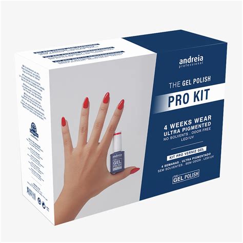 Andreia Pro Kit The Gel Polish Unhas Pluricosm Tica