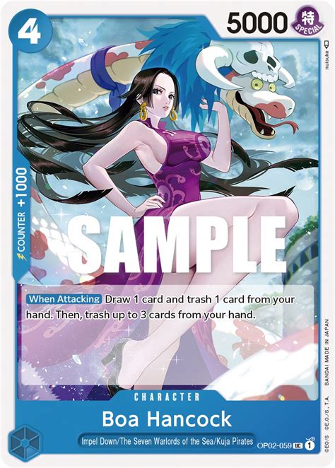 Boa Hancock Paramount War One Piece Card Game