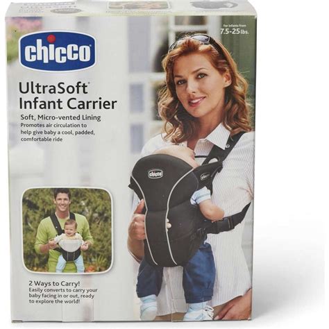 Chicco Ultra Soft Infant Carrier Black Woolworths