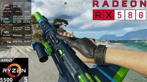 Ryzen 5 5500 Rx 580 Test - RX 580 8GB + Ryzen 5 5500 : Delta Force (Test in 2025) - YouTube