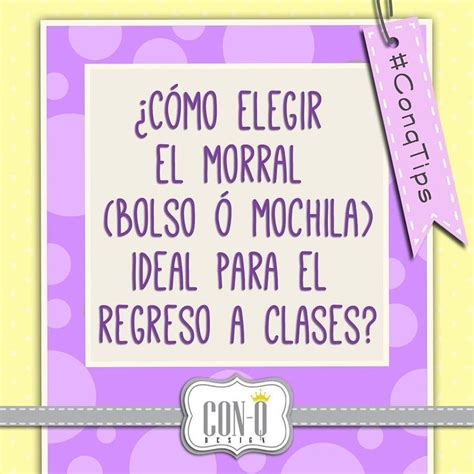 Ya Viene El Regreso A Clases Y Es Importante Poder Elegir El Bolso