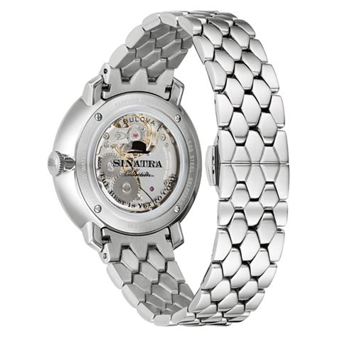 Relógio Bulova Frank Sinatra Mecânico 96B346N