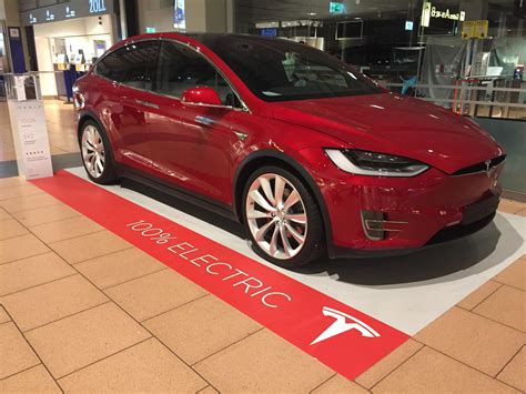Tesla is displaying the Model X at Hamburg Airport (Germany) : r