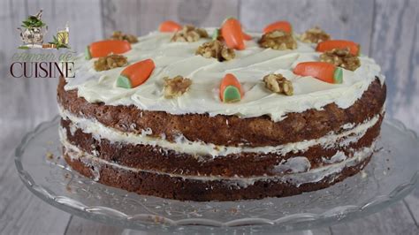 Recette Du Meilleur Carrot Cake G Teau Aux Carottes Facile Par Soulef