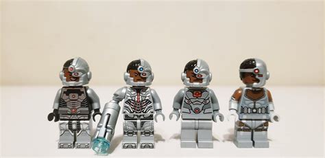 Every LEGO DC Cyborg Minifigure : r/lego