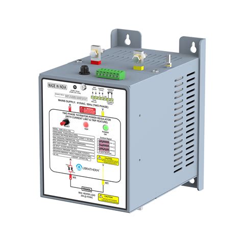 Two Phase Thyristor Power Controller Pow 2 Pa Cl Libratherm Instruments