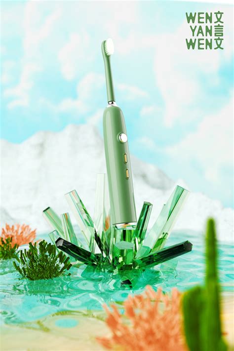 Retro Electric Toothbrush Design On Behance