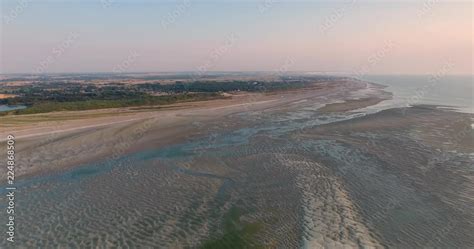 Survol De La Baie De Somme La Molli Re D Aval Entre Cayeux Sur Mer