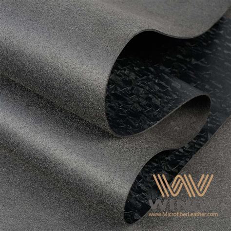 Synthetic Black Leather Upholstery Fabric For Shoes Lining WINIW Shoe