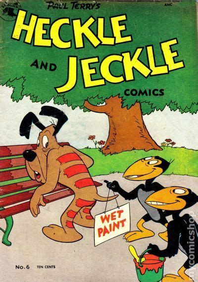 1952 Comic Book Heckle And Jeckle Comic Books Cartoon Books Comics